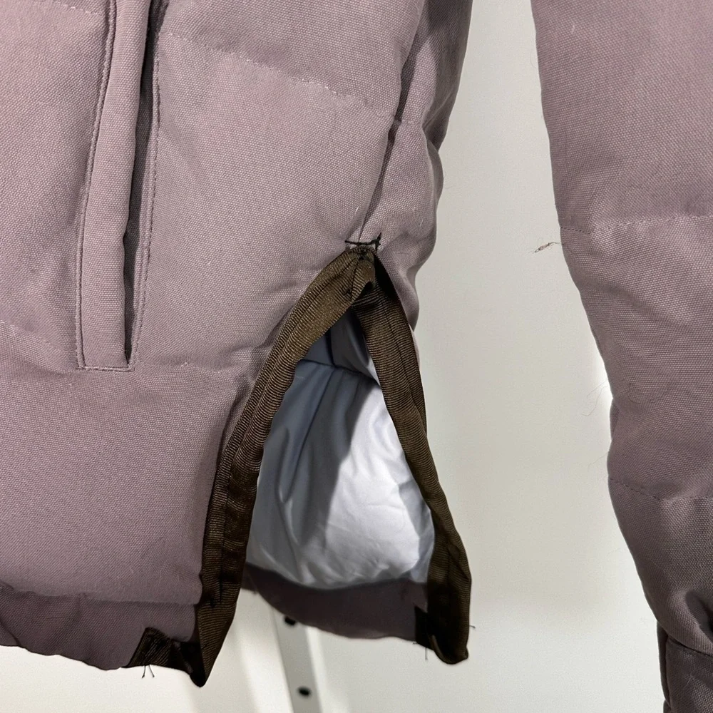 Patagonia Women’s L Western Yoke Down Puffer Jacket purple/Navy - Picture 5 of 9